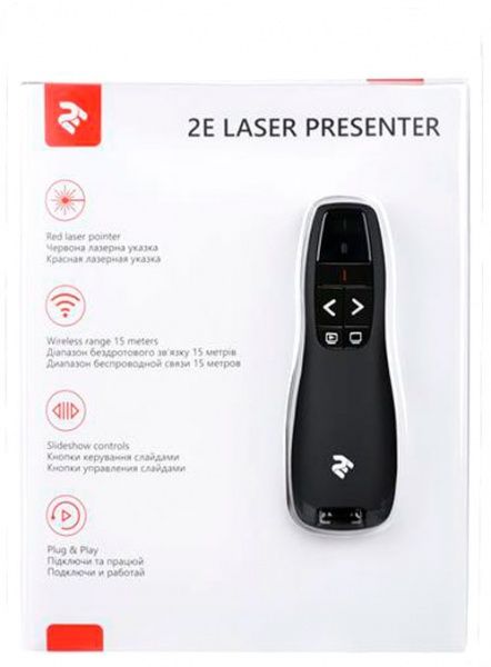 Презентер лазерный 2E 2E-LPP-1B black 