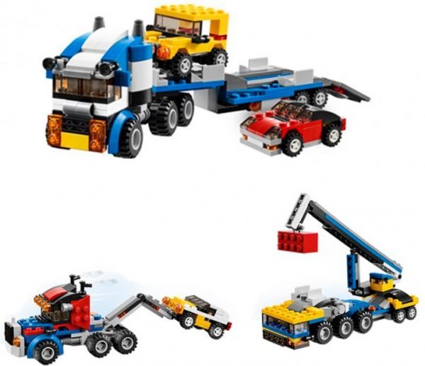 Конструктор Brick Транспорт 3 в 1 3114