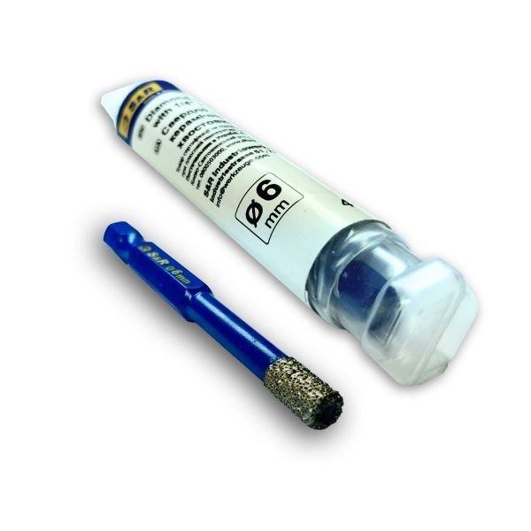 Сверло для плитки S&R 68 мм HEX 1/4'' 6 мм 1 шт. 252500006