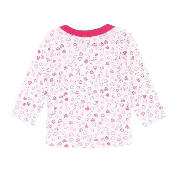 Кофта для девочки ЛяЛя 3БК003-1 р.68 малиновый 2-013 