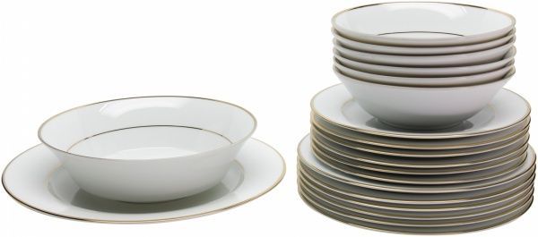 Сервиз столовый Gold Line 20 предметов на 6 персон DPL