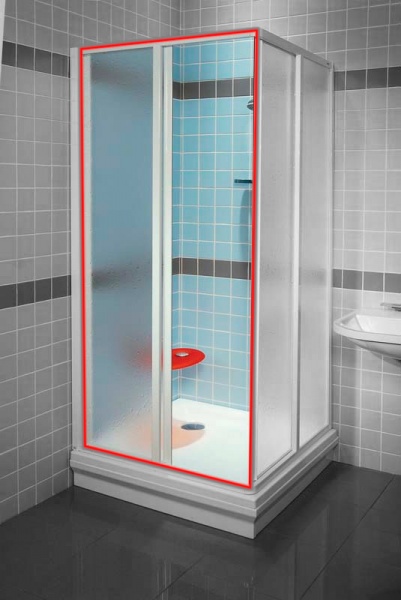 Стенка душевая Ravak SRV2-80 S PEARL