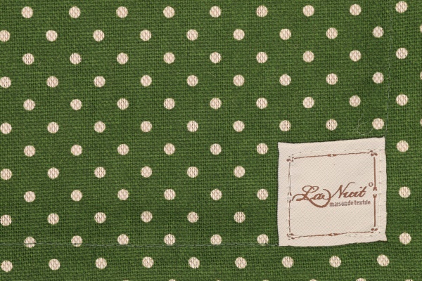 Раннер Lucy Зеленый горошек 40x140 см зеленый La Nuit 