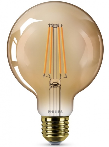 Лампа світлодіодна Philips 2 шт. 4,2 Вт G80 прозора E27 220 В 929003061268 