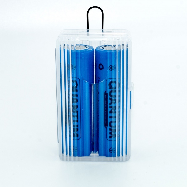 Акумулятор Quantum Li-ion NCM18650 2200mAh 1С 18650 2 шт. (NCM18650FT/2200-PB2)