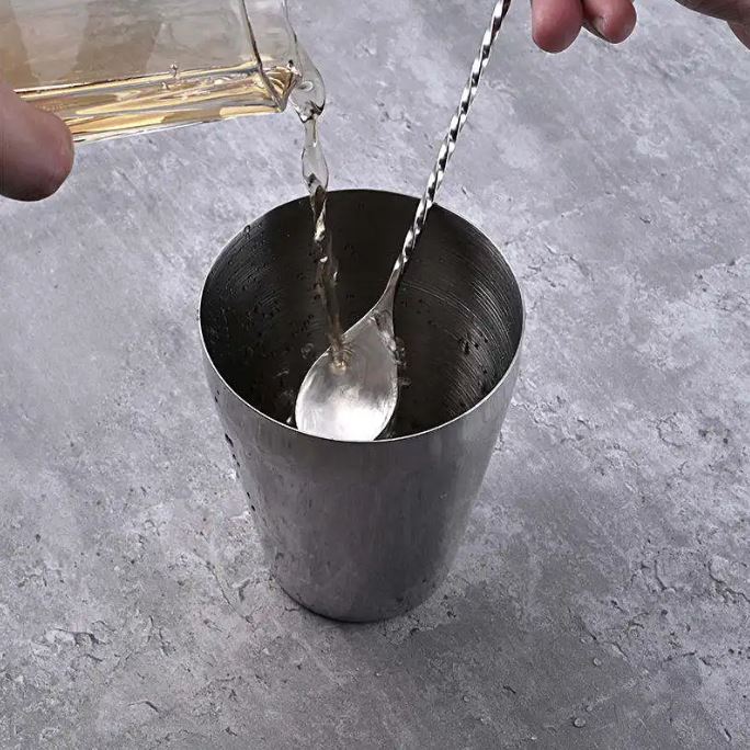 Ложка коктейльна Fiora Ravena Silver 30 см нержавіюча сталь