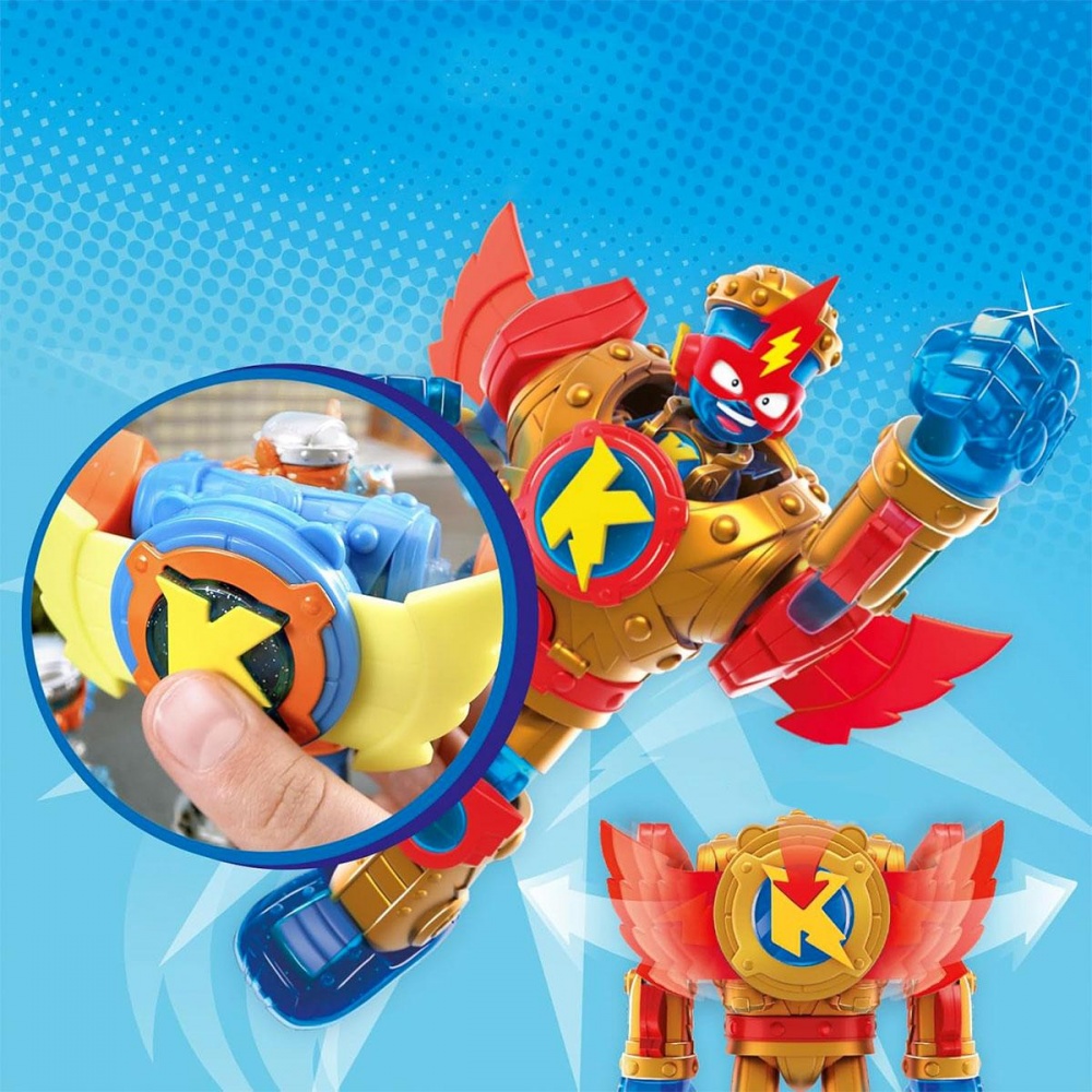 Игровой набор MIGHTY JAXX Супербот Голден Армор PSTSP116IN90