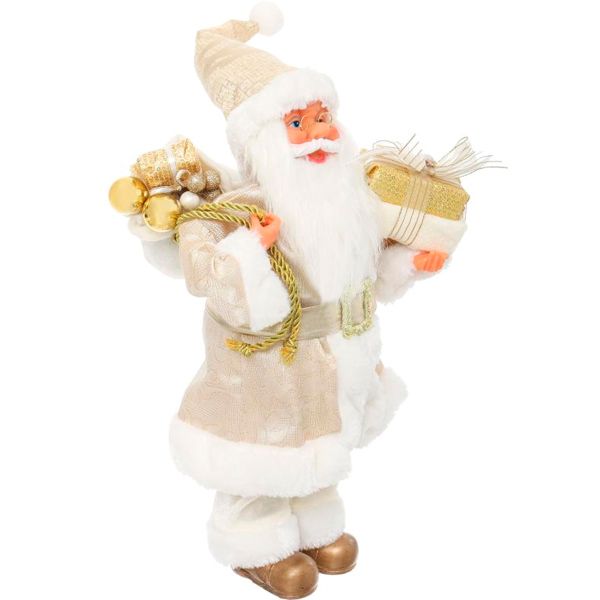 Фігура Дід Мороз SDB004B 40 см золотий