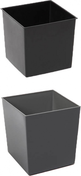 Горщик Lamela Юка 400 квадратний фраппе 