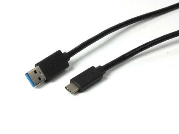 Кабель Cablexpert 1,8 м чорний (CCP-USB3-AMCM-6) USB 3.0 A-тато/C-тато 