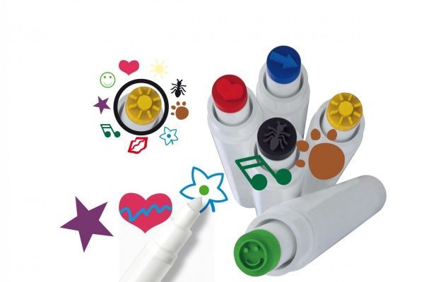 Набор штампов Malinos Stempelzauber 9+1 MA-300008