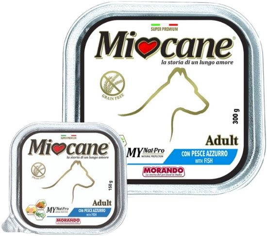 Корм Morando MioCane Adult with Fish для собак, з рибою 300 г