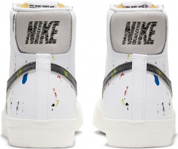 Кроссовки Nike Blazer Mid '77 DC7331-100 р.US 10,5 белый