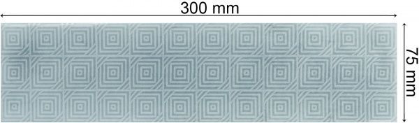 Плитка Cifre Опал туркеса декор 7,5x30 