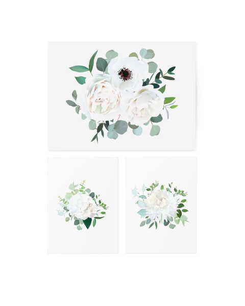 Тату временное TATTon.me White Bloom set