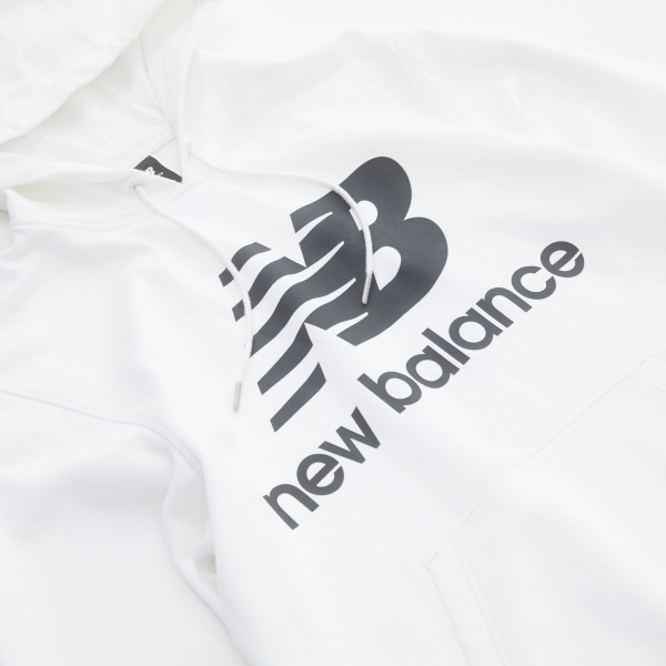Джемпер New Balance MT03558WT р. 2XL білий
