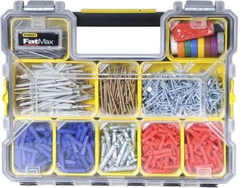 Органайзер для дрібних деталей Stanley FatMax Shallow Pro Metal Latc 4