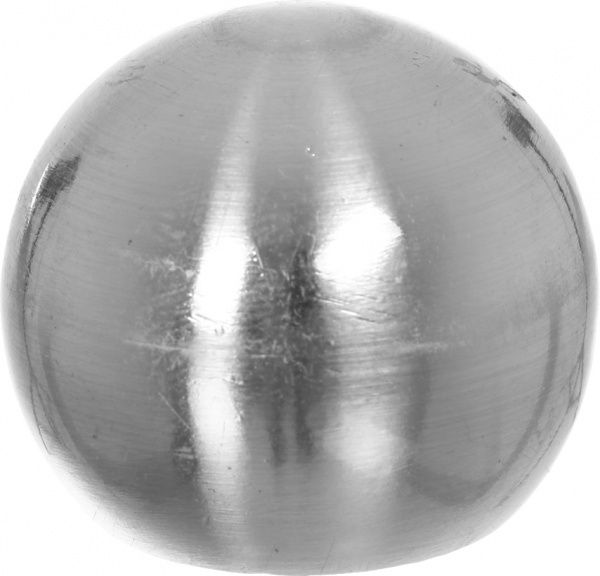 Наконечник Gardinia Ally Шар набірний d16 мм імітація сталі 