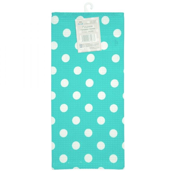 Рушник 34x66 см Yaroslav Home бірюзовий 