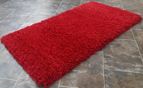 Ковер Balta Luxury Shaggy 7001/10 160x230 см красный 