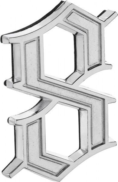 Цифра 8 цинк хром 70 мм Larvij LNZ755 CP #8