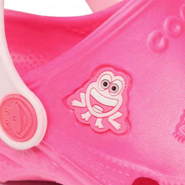 Сабо Coqui Lt. fuchsia/Pale pink 8701-100-3655 р.EUR 25/26 рожевий