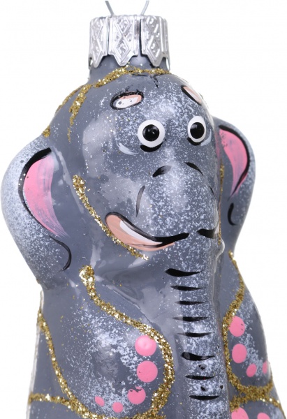 Декорация новогодняя Формовая игрушка в ассортименте 5 см 