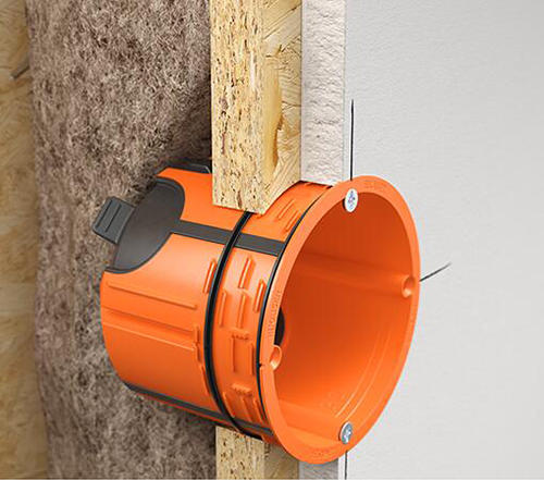 Коробка розподільча Kaiser O-range ECON® Fix самозатухаючий ПВХ 9264-12 