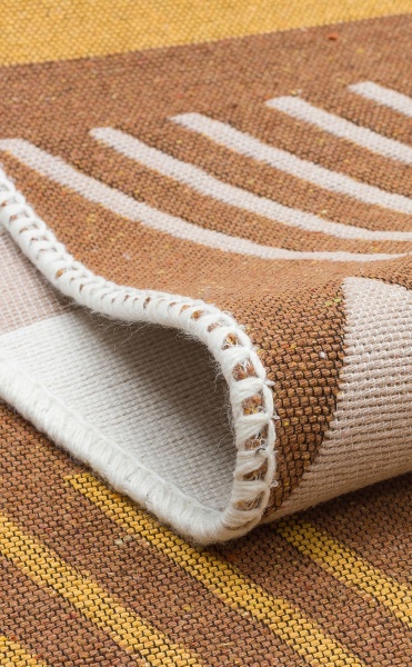 Ковер Ekohali Arya AR 18 Beige Yellow 160x230 см двусторонний 