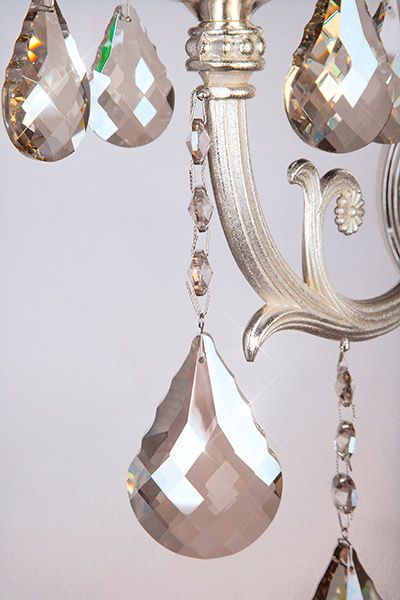 Бра Strotskis Caprice 2x40 Вт E14 платина 278/2 