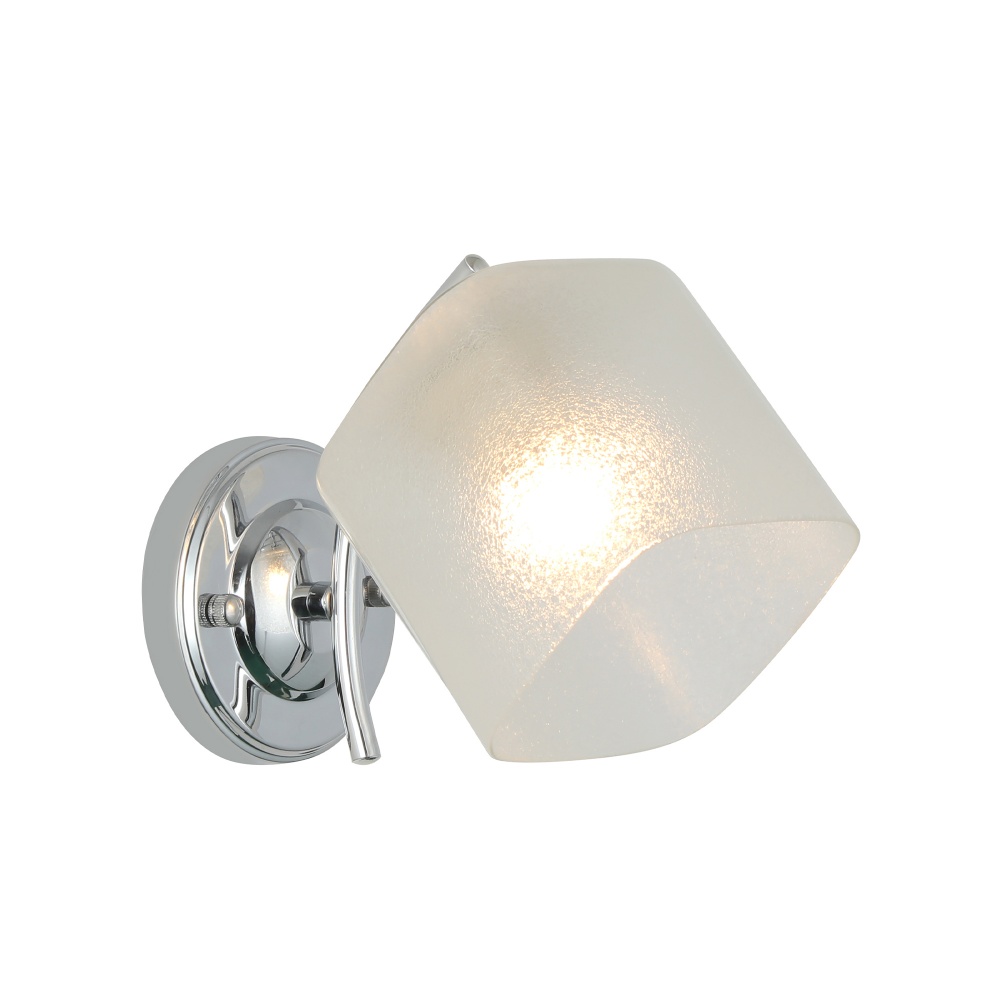 Бра Miorro Lorenza металл/стекло 40 Вт E27 хром 51-311-112