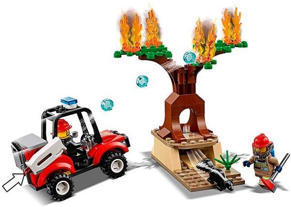 Конструктор LEGO City Пожежний літак 60217