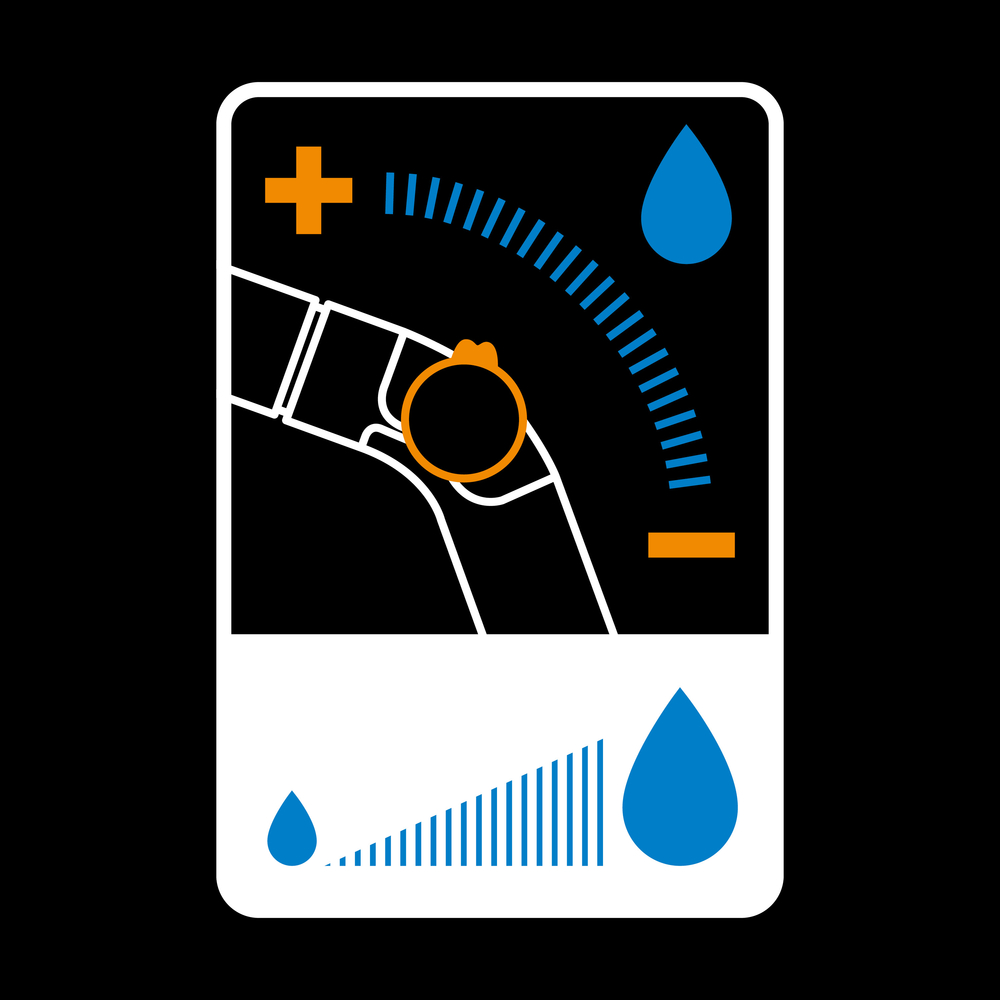 Пістолет-розпилювач Fiskars для поливу 3 функції CF