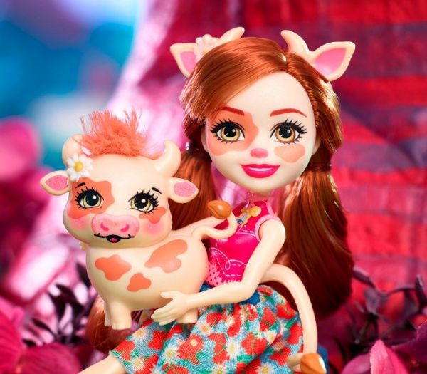 Кукла Enchantimals Коровка Кайла FXM77
