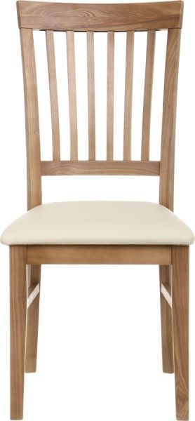Стілець обідній стілець виконаний з ясена - міцного і надійного натурального дерева, 