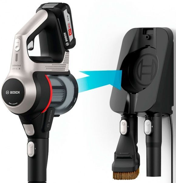 Пылесос аккумуляторный Bosch акумуляторний BCS612KA2 black 