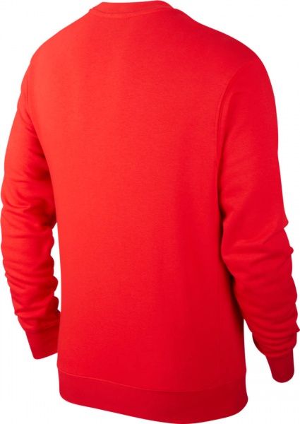 Світшот Nike M NSW CLUB CRW FT BV2666-657 р. S червоний