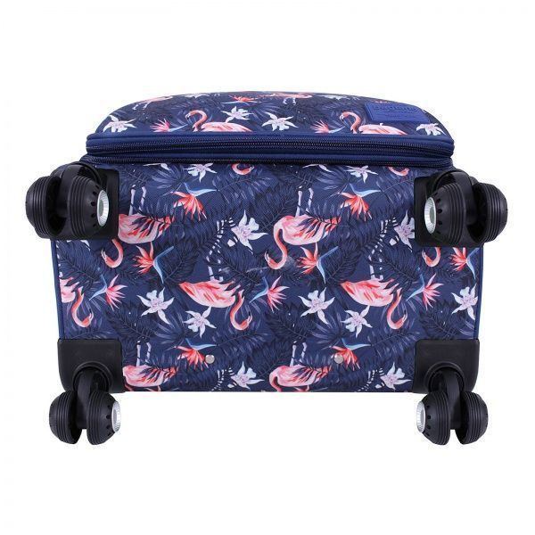 Чемодан Bagland 36 л разноцветный Фламинго 37966194 суб. 762 