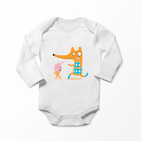 Боді дитяче ТМ Софія Red Fox р.80 помаранчевий 121480 