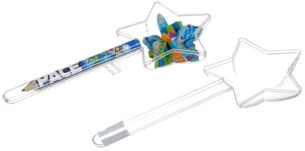 Набор ластиков Космос 12 шт. + карандаш