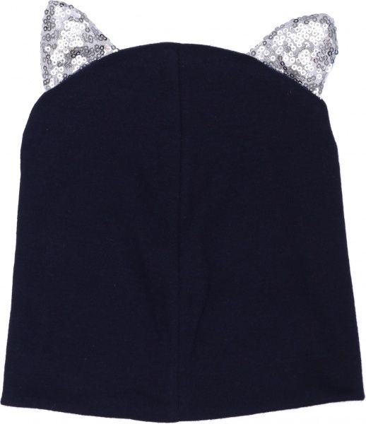 Шапочка детская для девочки Kraft 345-Т р.50-52 темно-синий 