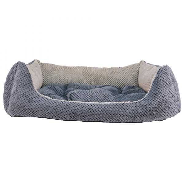 Лежак FX home Armando Grey серый 65х50х18 см