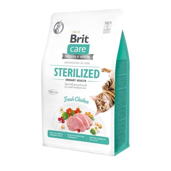 Корм Brit Care Sterilized Urinary Health курка 400 г 171287