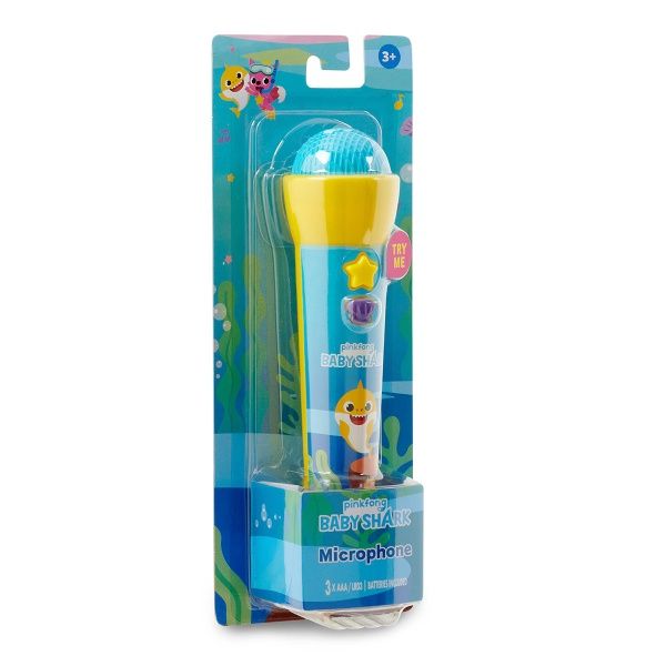 Іграшка інтерактивна BABY SHARK Музичний мікрофон