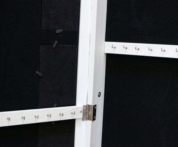 Напольное зеркало с секцией для хранения аксессуаров A3636 3600x12300 мм белый 