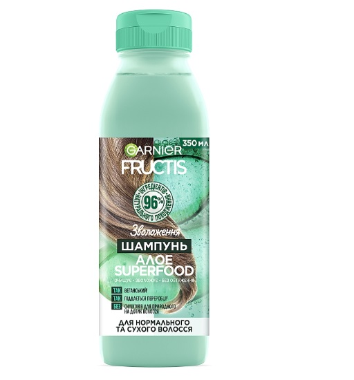 Шампунь Garnier Fructis Алое Зволоження для нормального та сухого волосся 350 мл