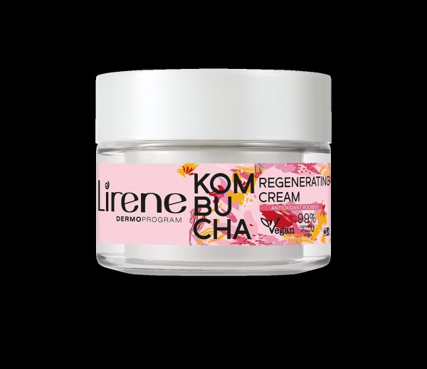 Крем для лица день-ночь Lirene регенерирующий Комбуча 50 мл100 г