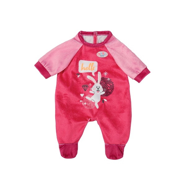 Игровой набор Zapf Baby Born розовый комбинезон 832646
