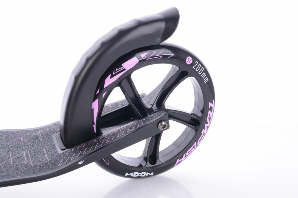 Самокат Tempish NIXIN 200 AL черный с розовым 1050000233/Pink