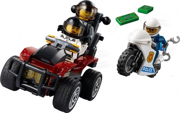 Конструктор LEGO City Воздушная полиция: арест с парашютом 60208